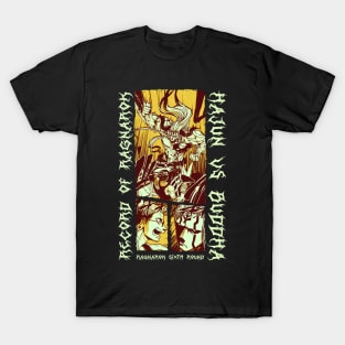 Buddha vs Hajun - RECORD RAGNAROK - SHUUMATSU VALKYRIE Manga Design V2 T-Shirt